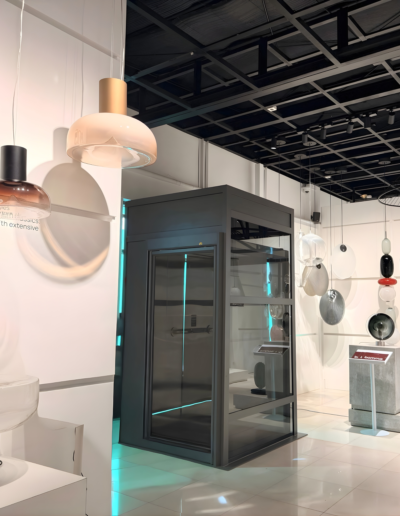 A beautifully installed Otto Lifts home elevator philippines design